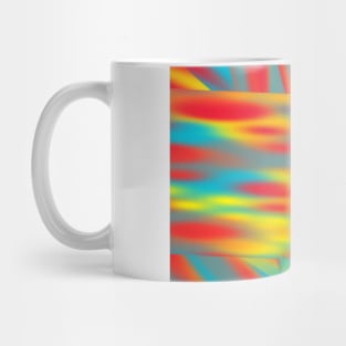 Tie Die Rainbow Vibes Mug